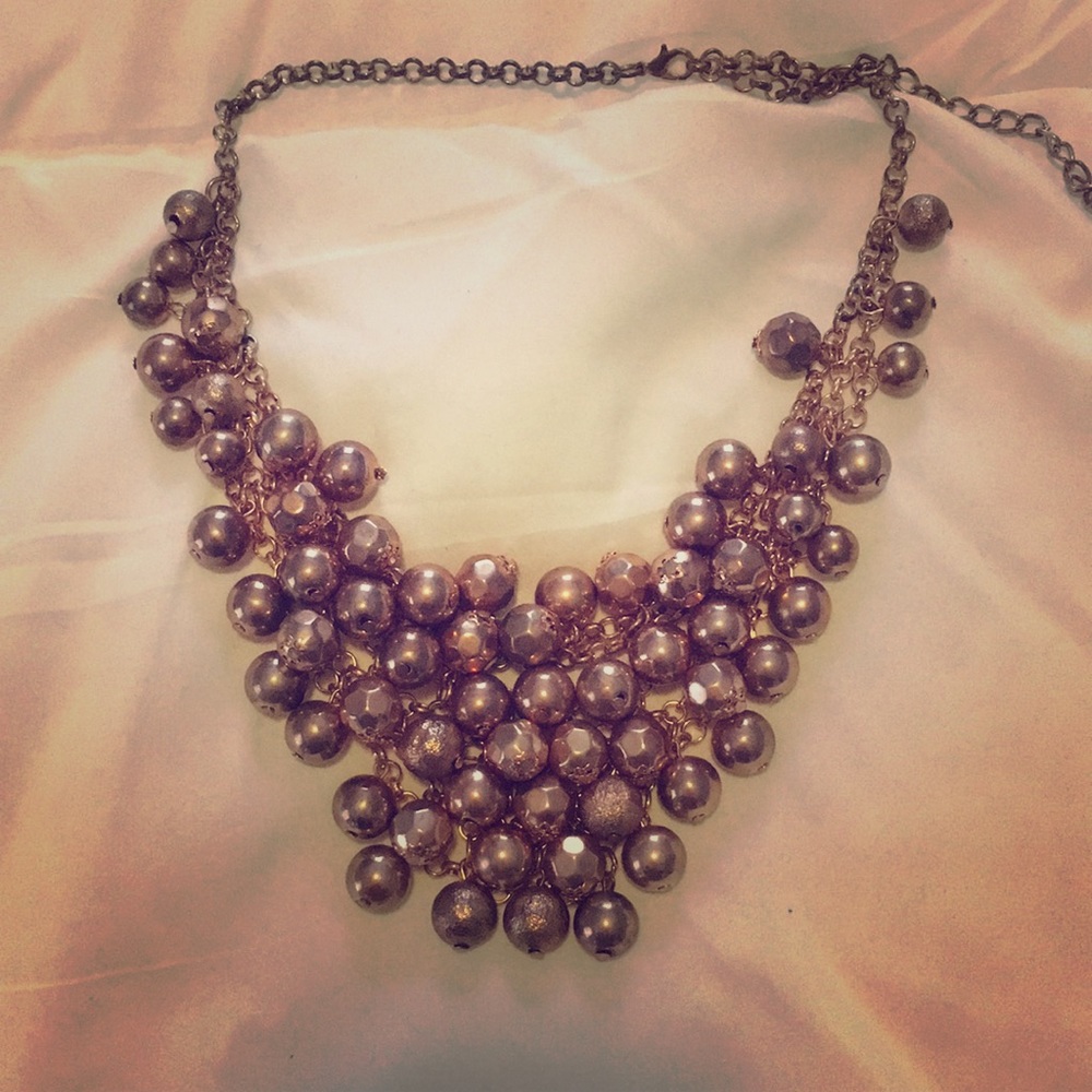 Rose gold necklace